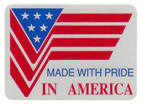 Custom Made in America Label